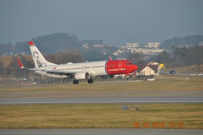 Image of aircraft registration LN-DYC - A 737-8JP(WL) operated by Norwegian Air Shuttle