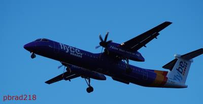 Image of aircraft registration G-JEDP - A DHC-8-402Q operated by Flybe
