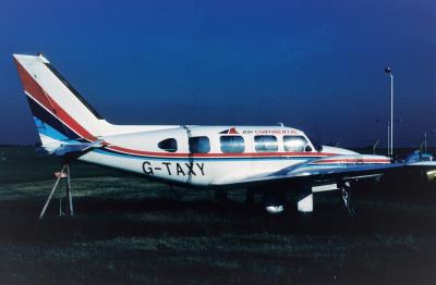 Photo of aircraft G-TAXY operated by Air Continental Securities Ltd