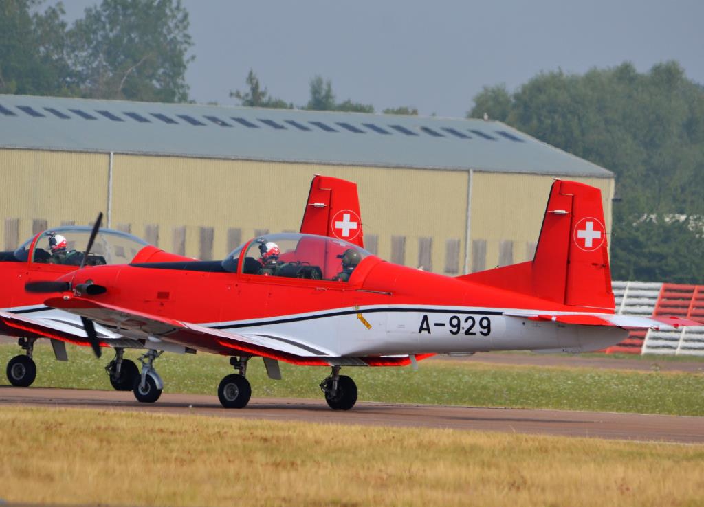 Photo of aircraft A-929 operated by Swiss Air Force