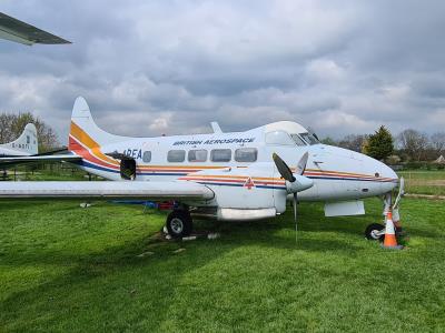 Photo of aircraft G-AREA operated by De Havilland Aircraft Museum