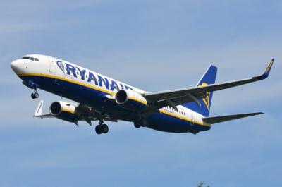 Image of aircraft registration EI-ENY - A 737-8AS(WL) operated by Ryanair