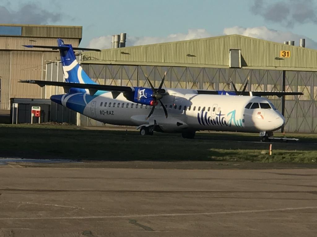 Photo of aircraft 8Q-RAZ operated by Manta Air