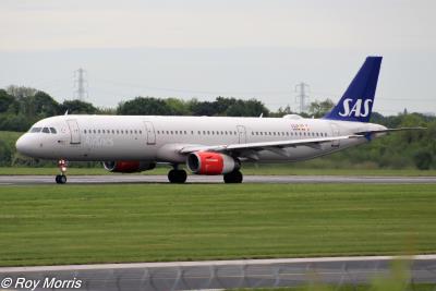 Image of aircraft registration OY-KBK - A A321-232 operated by SAS Scandinavian Airlines