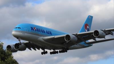 Image of aircraft registration HL7613 - A A380-861 operated by Korean Air Lines