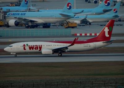 Photo of aircraft HL8300 operated by T'Way Air