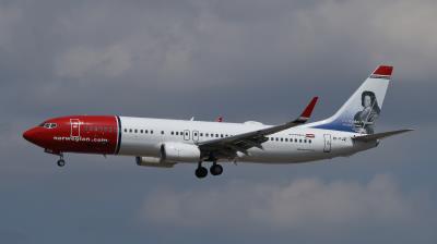 Image of aircraft registration EI-FJZ - A 737-800(WL) operated by Norwegian Air International