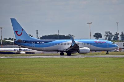 Image of aircraft registration G-TAWJ - A 737-8K5(WL) operated by Thomson Airways