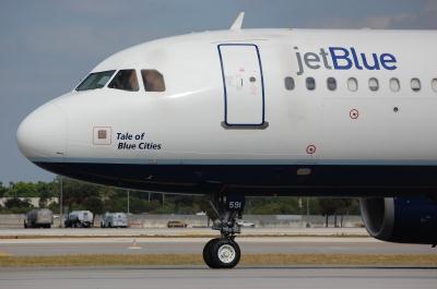 Photo of aircraft N591JB operated by JetBlue Airways