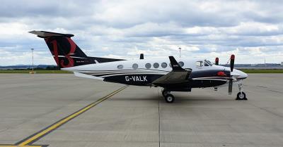 Image of aircraft registration G-VALK - A Super King Air B200 operated by Alto Aerospace Ltd