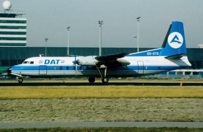 Photo of aircraft OO-DTE operated by DAT - Delta Air Transport