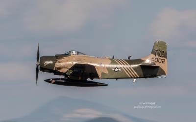 Image of aircraft registration F-AZHK (127002) - A AD-4N operated by Christophe Bruneliere