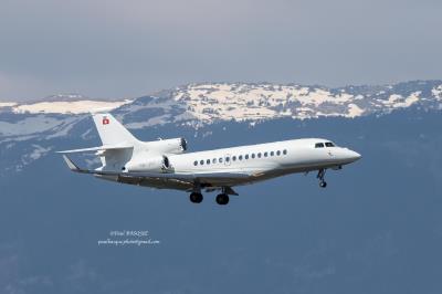 Image of aircraft registration HB-JST - A Dassault Falcon-7X operated by CAT Aviation AG