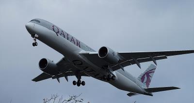 Photo of aircraft A7-AML operated by Qatar Airways
