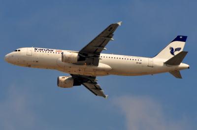 Photo of aircraft EP-IEF operated by Iran Air