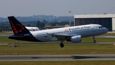 Image of aircraft registration OO-SSA - A A319-111 operated by Brussels Airlines