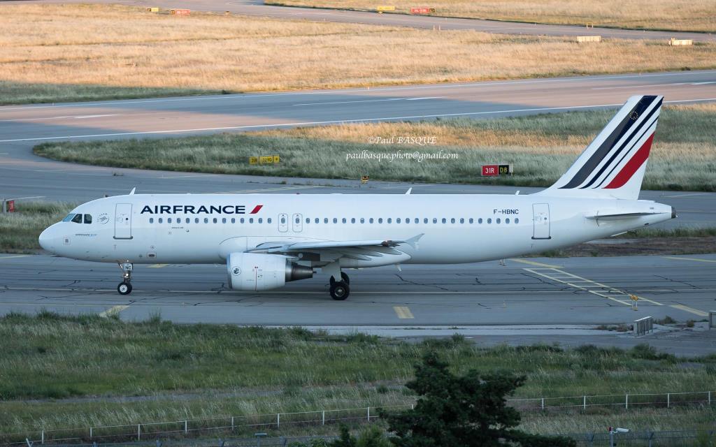 Photo of aircraft F-HBNC operated by Air France