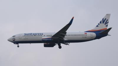 Image of aircraft registration TC-SEY - A 737-8HC(WL) operated by SunExpress