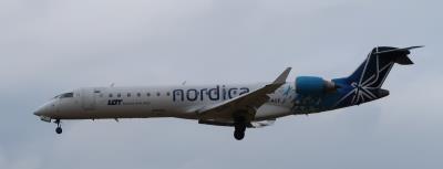 Image of aircraft registration ES-ACF - A CRJ-701-ER operated by Nordica