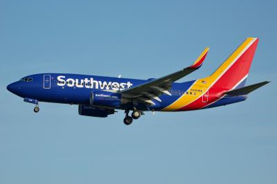 Photo of aircraft N488WN operated by Southwest Airlines