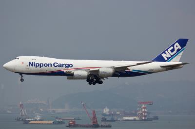 Image of aircraft registration JA12KZ - A 747-8KZF operated by Nippon Cargo Airlines