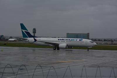 Image of aircraft registration C-FRAX - A 737-8 MAX operated by WestJet