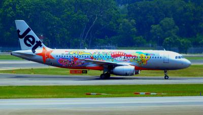 Image of aircraft registration 9V-JSH - A A320-232 operated by Jetstar Asia