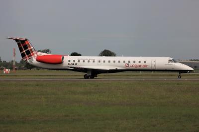 Image of aircraft registration G-SAJF - A ERJ-145-EP operated by Loganair
