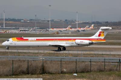 Photo of aircraft EC-FLN operated by Iberia