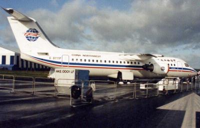 Image of aircraft registration G-BTTP - A BAe 146-300 operated by British Airways