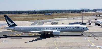 Photo of aircraft B-KPE operated by Cathay Pacific Airways