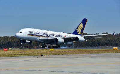 Photo of aircraft 9V-SKT operated by Singapore Airlines