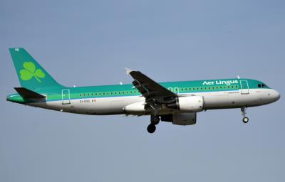 Image of aircraft registration EI-DVG - A A320-214 operated by Aer Lingus