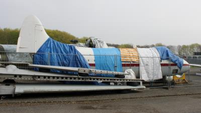Image of aircraft registration G-ARHX - A de Havilland DH-104 Dove 8 operated by South Yorkshire Aircraft Museum