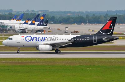 Photo of aircraft TC-ODD operated by Onur Air
