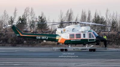 Photo of aircraft OH-HVJ operated by Finnish Border Guard