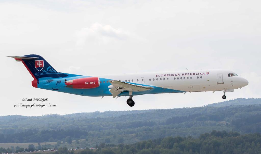 Photo of aircraft OM-BYB operated by Slovak Government Flying Service