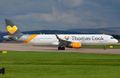 Image of aircraft registration G-TCDE - A A321-211(WL) operated by Thomas Cook Airlines