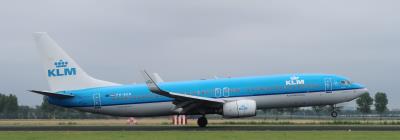 Image of aircraft registration PH-BXN - A 737-8K2(WL) operated by KLM Royal Dutch Airlines