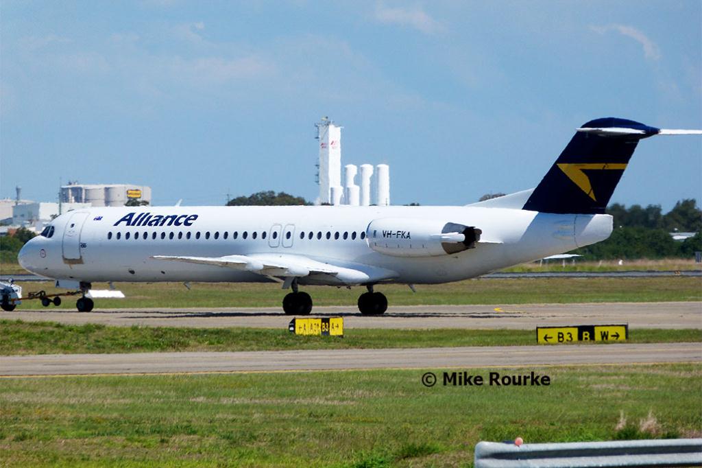 Photo of aircraft VH-FKA operated by Alliance Airlines