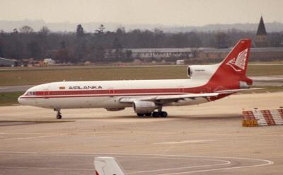 Image of aircraft registration 4R-ULC - A L-1011 Tristar-1 operated by Air Lanka