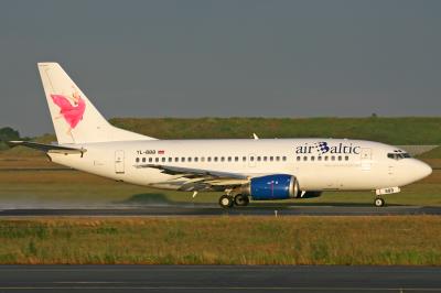 Image of aircraft registration YL-BBB - A 737-505 operated by Air Baltic