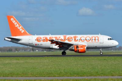 Photo of aircraft HB-JZQ operated by easyJet Switzerland