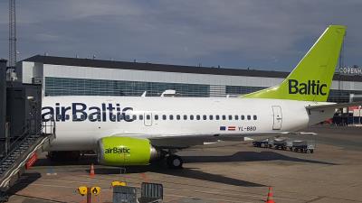 Image of aircraft registration YL-BBD - A 737-53S operated by Air Baltic