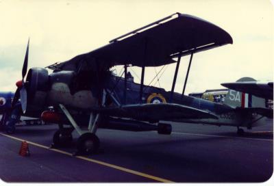 Image of aircraft registration LS326 - A Fairey Swordfish-Mk. II operated by Royal Navy