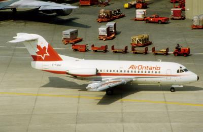 Photo of aircraft C-FONF operated by Air Ontario