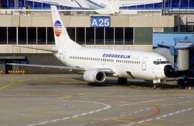 Image of aircraft registration G-MONL - A 737-3Y0 operated by Euroberlin
