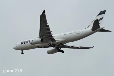 Image of aircraft registration EP-IJA - A A330-243 operated by Iran Air