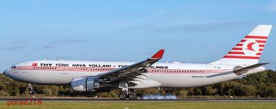 Image of aircraft registration TC-JNC - A A330-203 operated by Turkish Airlines