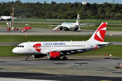 Image of aircraft registration OK-NEO - A A319-112 operated by CSA Czech Airlines